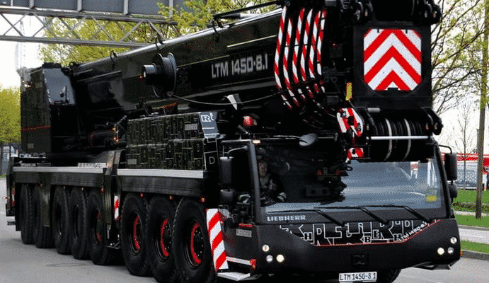 Liebherr ltm 1450 550 tons