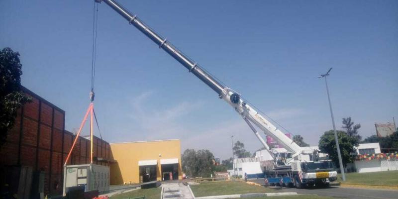 elevación de turbina