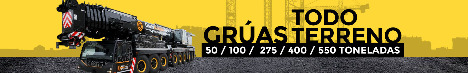 Gruas todo terreno 2019