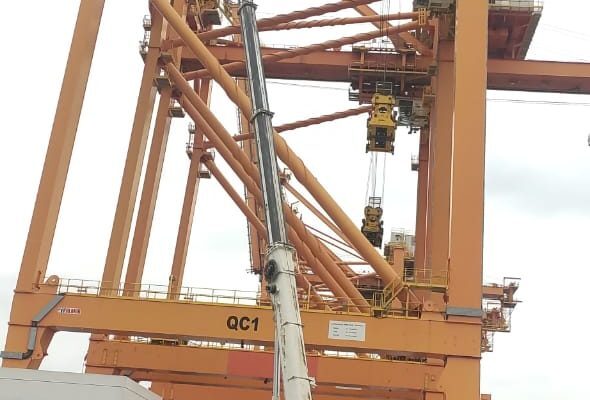 mantenimiento de gruas portico