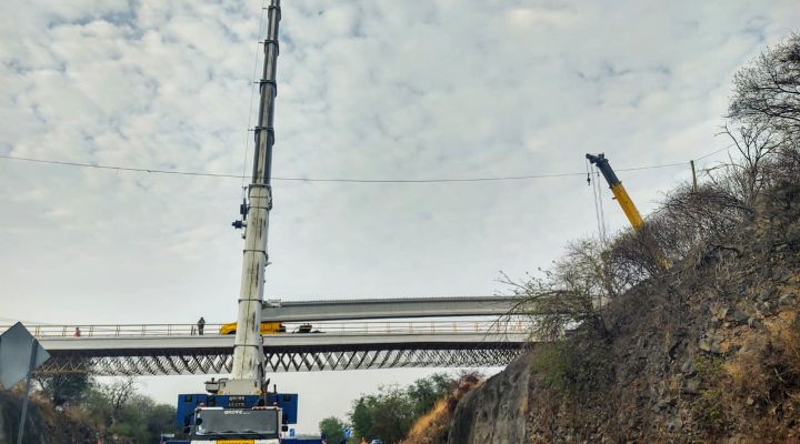 gruas para montaje de trabes