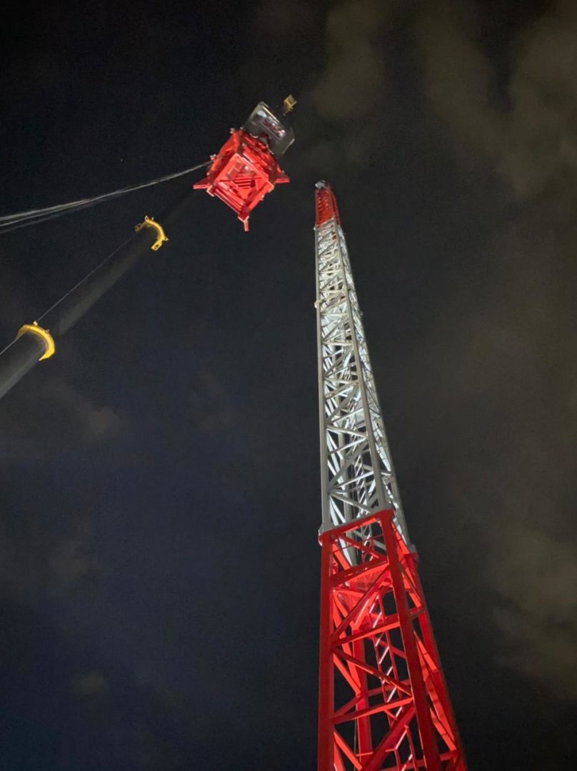 INSTALACIÓN DE GRUA TORRE