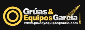 Gruas y equipos logo Gruas y equipos garcia logo