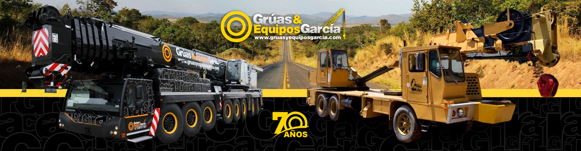 70 años de experiencia renta de gruas