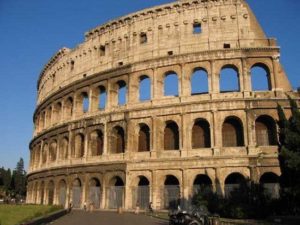 coliseo romano construccion