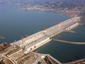 presa de las Tres Gargantas en China